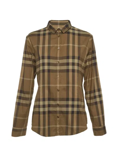 Pre-owned Burberry Nova Check Shirt In Neutral