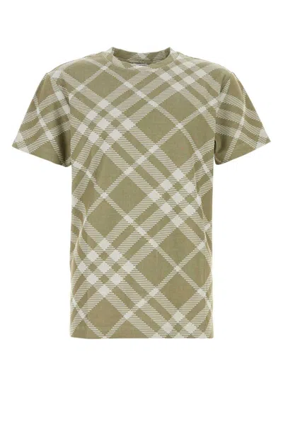 BURBERRY NOVA CHECK SHORT-SLEEVED CREWNECK T-SHIRT