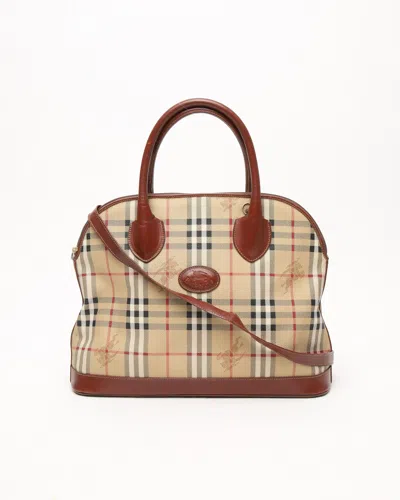Burberry Nova Check Shoulder Bag