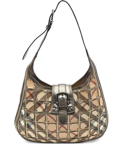 Pre-owned Burberry Nova Check Shoulder Strap