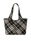 BURBERRY NOVA CHECKED TOP HANDLE BAG