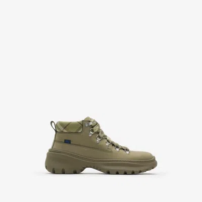 BURBERRY BURBERRY NUBUCK SCOOT HIKE BOOTS​