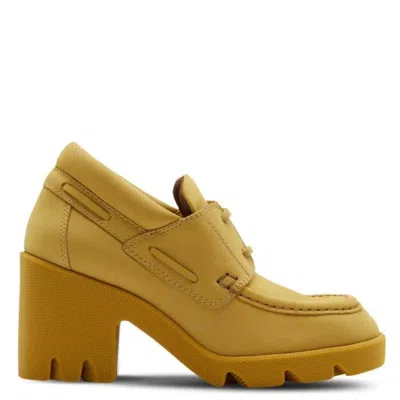 BURBERRY BURBERRY NUBUCK STRIDE 65MM LOAFERS