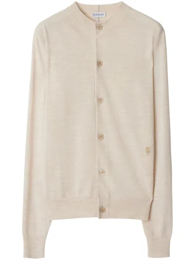 Burberry Nutmeg Fine Knit Wool Sweater