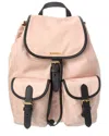 Burberry Nylon Backpack In Pink