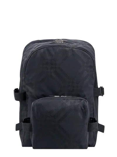 Burberry Nylon Backpack In Black