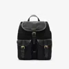 Burberry Nylon Backpack In Black