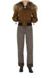 Burberry Nylon Blend Bomber Jacket