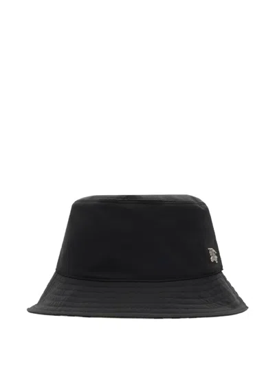 Burberry Nylon Bucket Hat In White