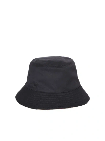 Burberry Nylon Cap In Black