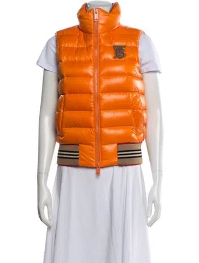 Pre-owned Burberry Nylon Down Jacket