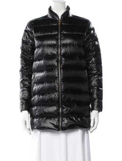 Pre-owned Burberry Nylon Down Jacket In Black