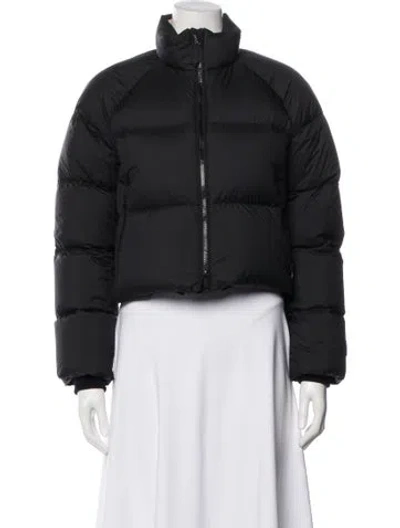 Pre-owned Burberry Nylon Down Jacket In Black