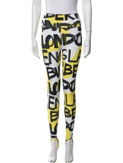 Pre-owned Burberry Nylon Graphic Print Lounge Set In Multi