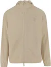 Burberry Hooded Drawstring Jackets With Elasticated Cuffs