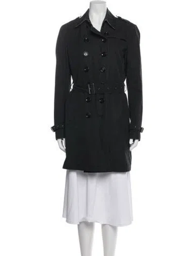 Pre-owned Burberry Nylon Jacket In Black