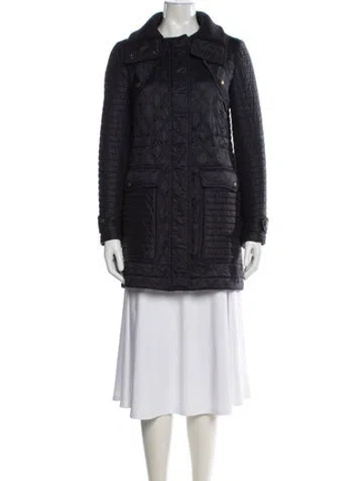 Pre-owned Burberry Nylon Jacket In Black