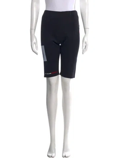 Pre-owned Burberry Nylon Knee-length Shorts In Black