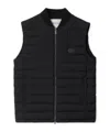Burberry Jacket Sleeveless Padded Ribbed Collar