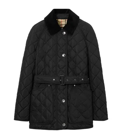 BURBERRY NYLON QUILTED JACKET