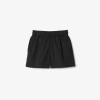 Burberry Nylon Ekd Shorts In Black