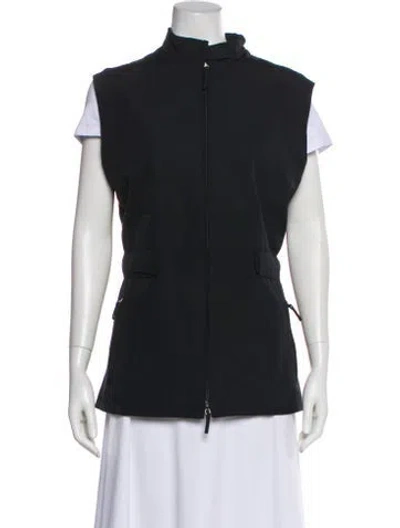 Pre-owned Burberry Nylon Vest In Black