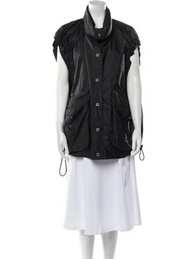 Pre-owned Burberry Nylon Vest In Black