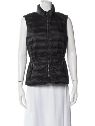 Pre-owned Burberry Nylon Vest In Black