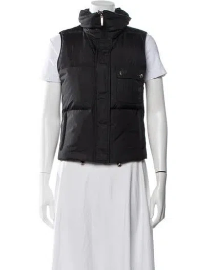 Pre-owned Burberry Nylon Vest In Black