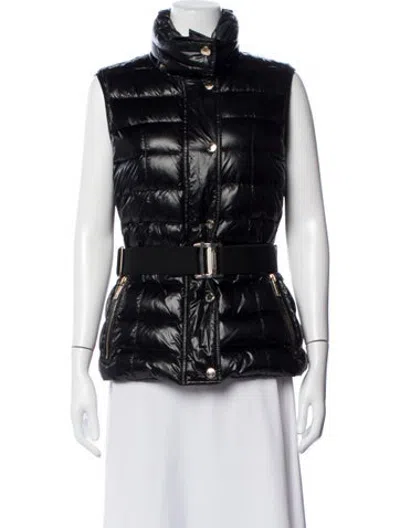 Pre-owned Burberry Nylon Vest In Black
