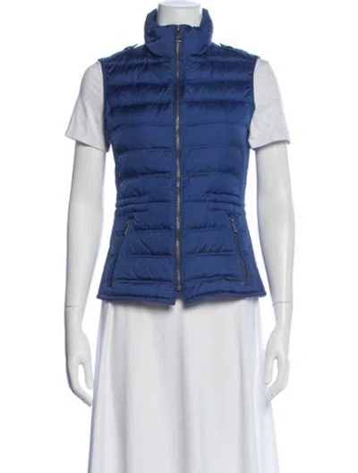 Pre-owned Burberry Nylon Vest In Blue