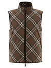 Burberry Nylon Vest Jacket Jackets Green In Green
