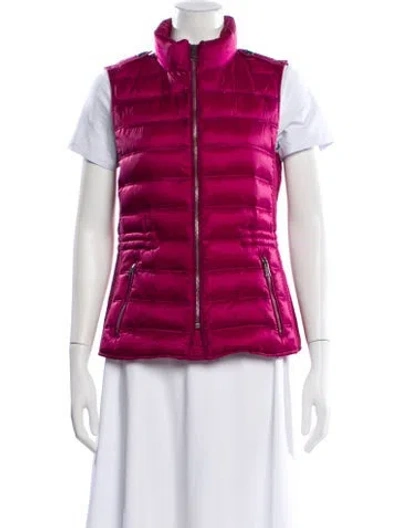 Pre-owned Burberry Nylon Vest In Orange