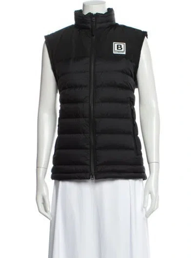 Pre-owned Burberry Nylon Vest W/ Tags In Black