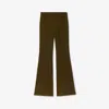 Burberry Wool-blended Fine Tailored Trousers In Furrow