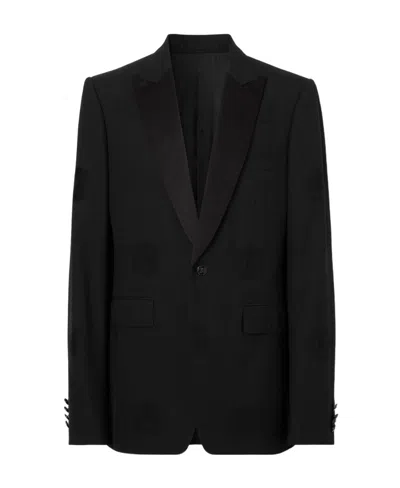 BURBERRY BURBERRY SINGLE-BREASTED TAILORED BLAZER
