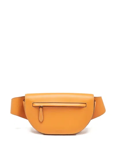 Pre-owned Burberry Olympia Leather Belt Bag