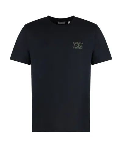 Burberry Open-necked Black Shirt