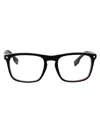 Burberry Black Acetate Glasses In Black