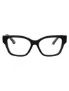 Burberry Grey Acetate Optical Glasses In Black