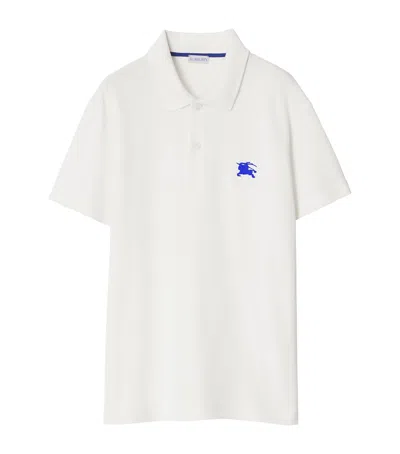 BURBERRY ORGANIC COTTON EKD POLO SHIRT