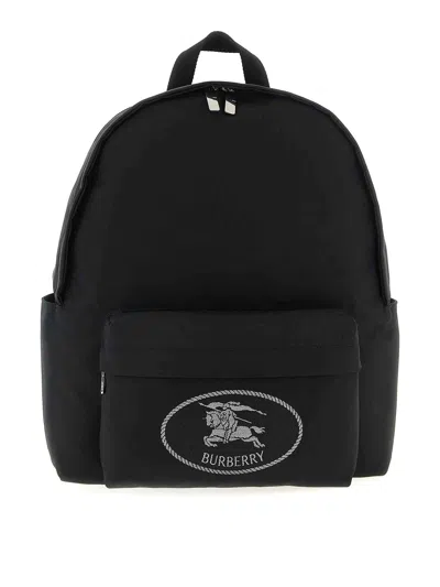 Burberry Orkney Backpack In Black