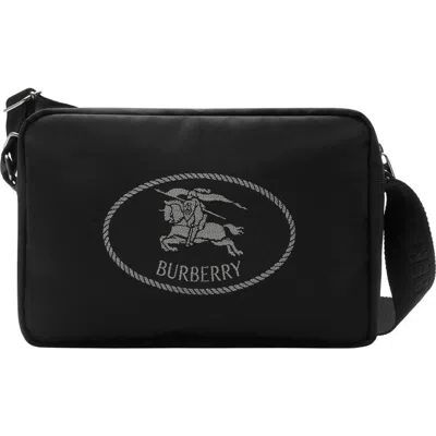 Burberry Orkney Ekd Canvas Crossbody Bag