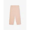 Burberry Orla Embroidered-branding Woven Trousers 4-14 Years Plush In Plush