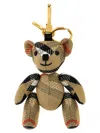 Burberry Thomas Teddy Bear Bag Charm In Multicolor