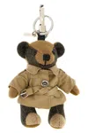 Burberry 'orsetto Thomas' Keyring In Gold