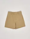 Burberry Oscar Bermuda Shorts In Beige