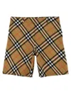 Burberry Oscar Bermuda Shorts In Beige