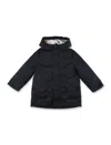 Burberry Boy's Rex 3-piece Padded Parka In Black