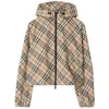 Burberry Burb Check Jkt In Multicolor